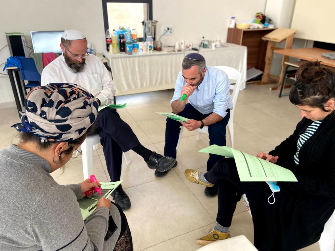 אחד התהליכים שקודמו השנה הוא קידום מקצועי של אנשי החינוך בעיר. צילומים - אסנת אבידן